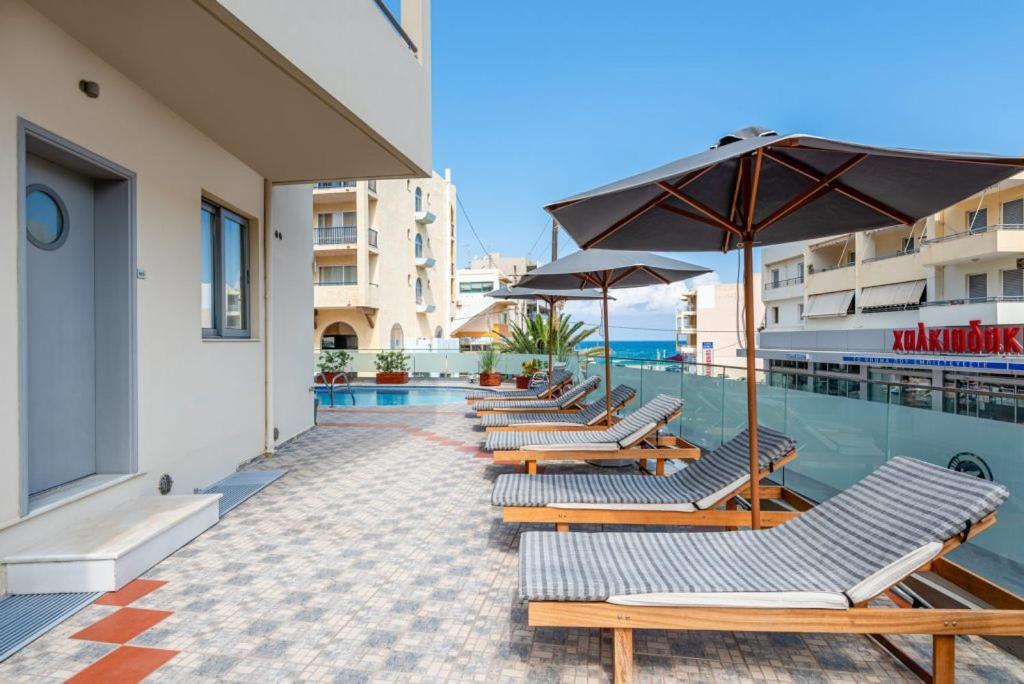 Lefkoniko Beach & Icarus Suite Apts Rethymno  Ngoại thất bức ảnh
