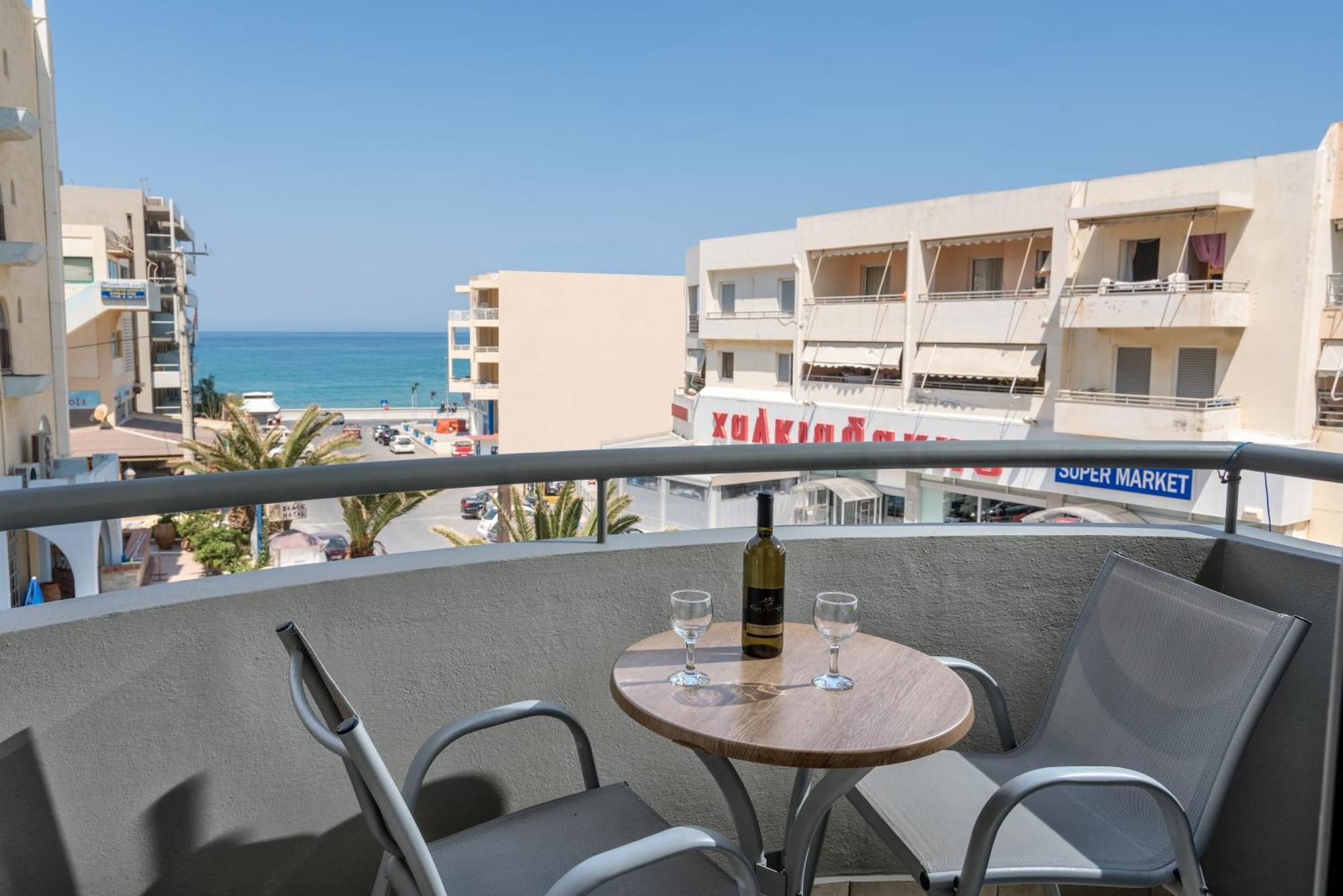 Lefkoniko Beach & Icarus Suite Apts Rethymno  Ngoại thất bức ảnh